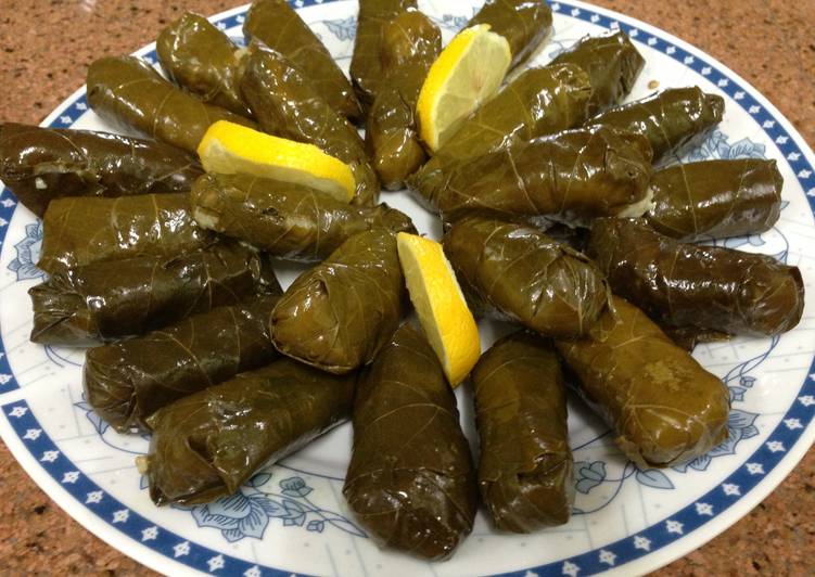 طريقة عمل ورق العنب بالصور , طريقة تجهيز محشي ورق العنب