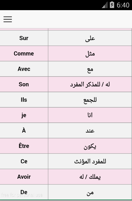 كلمات فرنسيه - تعلم عبارات بالفرنساوى 4034 1