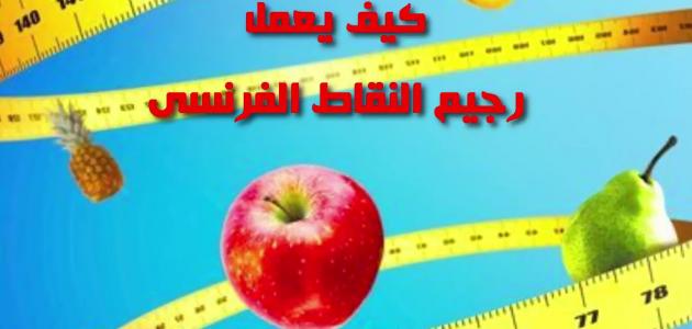 رجيم النقاط - مميزات وعيوب رجيم النقاط الفرنسى 4228 1