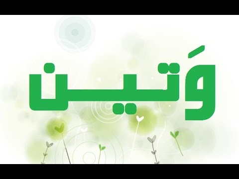 معنى وتين , صفات وتعريف اسم وتين