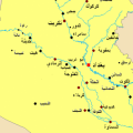11058 2 خريطة العراق الجديدة - اهم معلومات عن خريطة العراق شمسة افتكار